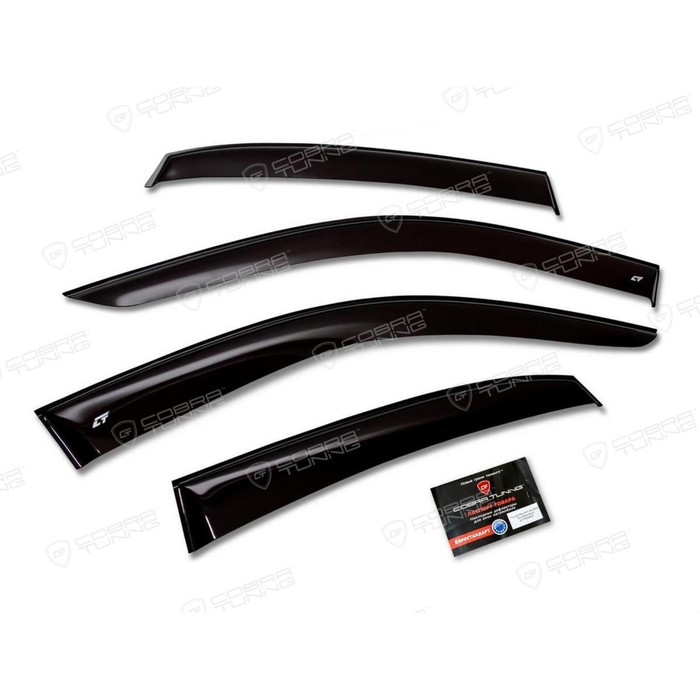 

Дефлекторы окон Jaquar S-type Sd 1998-2008, евростандарт
