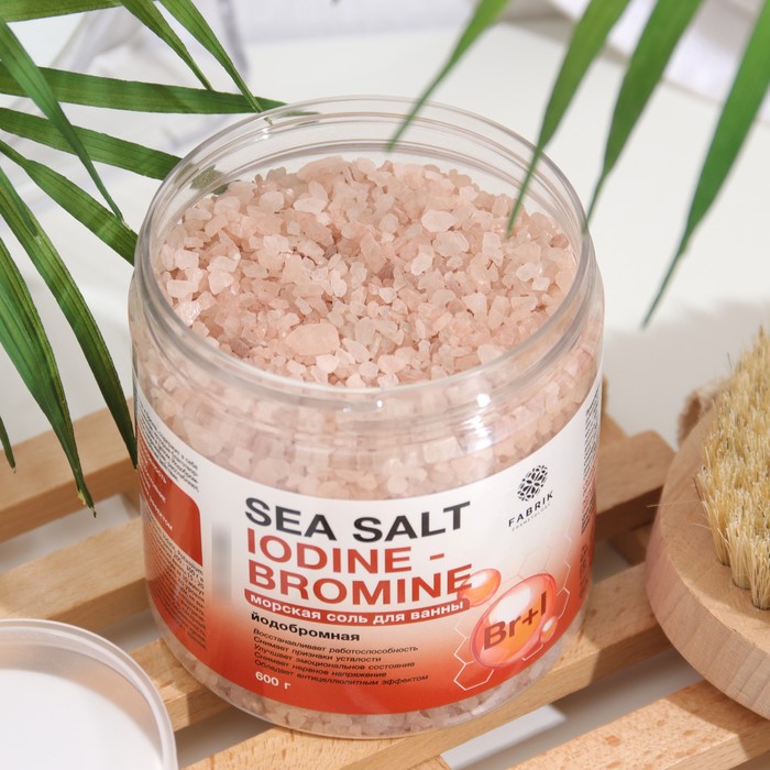 

Соль для ванны морская "Sea Salt" Iodine-Bromne, 600 г