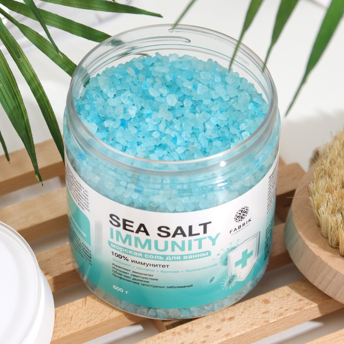 

Соль для ванны морская "Sea Salt" Immunity, 600 г