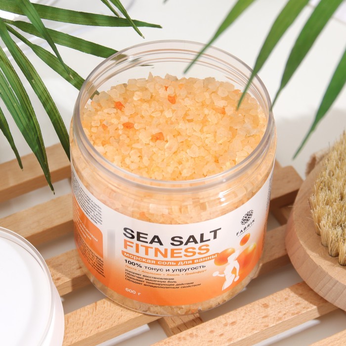 

Соль для ванны морская "Sea Salt" Fitness, 600 г