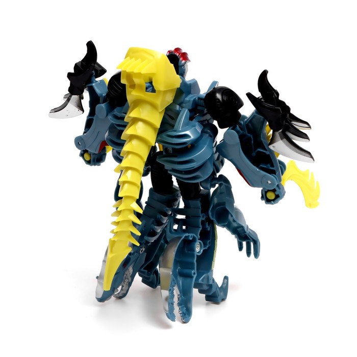 Робот "Динобот", трансформируется, цвет синий