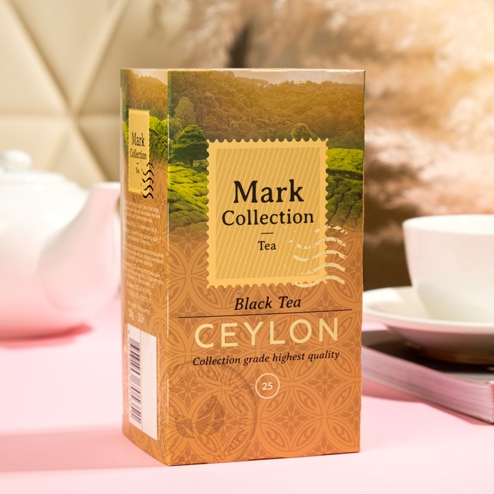 Mark Collection CEYLON (2гр.х25пак), чай пак.черн.