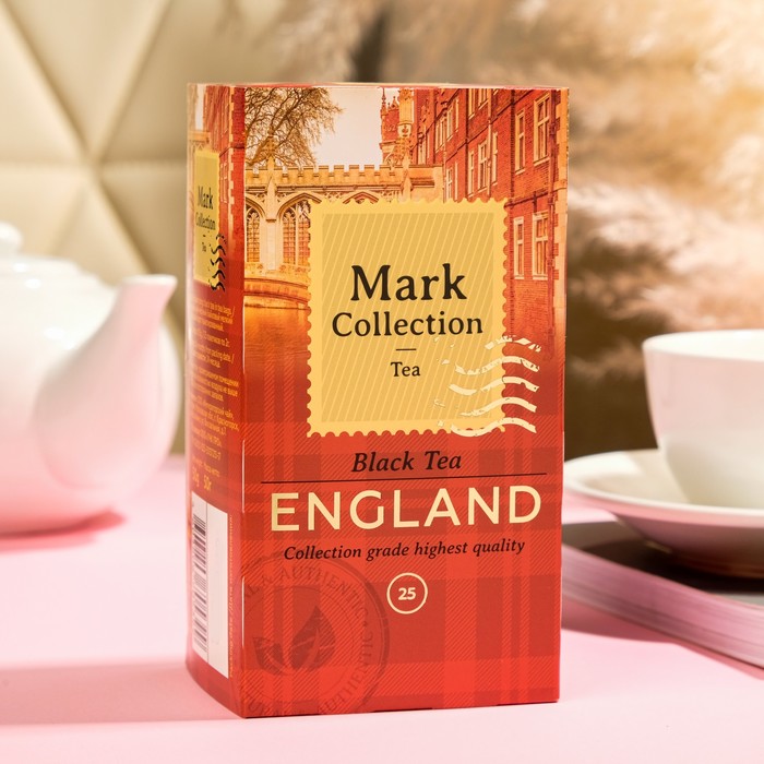 Mark Collection ENGLAND (2гр.х25пак), чай пак.черн.