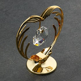 Сувенир 'Сердце', с кристаллами Ош