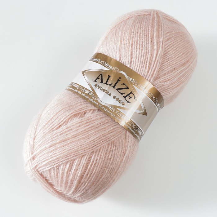 

Пряжа "Angora Gold" 20% шерсть, 80% акрил 550м/100гр (841)