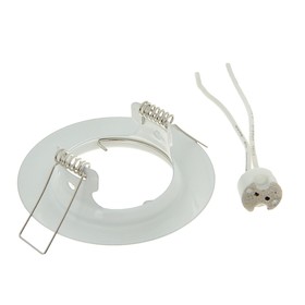 

Светильник встраиваемый Ecola, DL92, MR16, GU5.3, 30x80 мм, выпуклый, белый