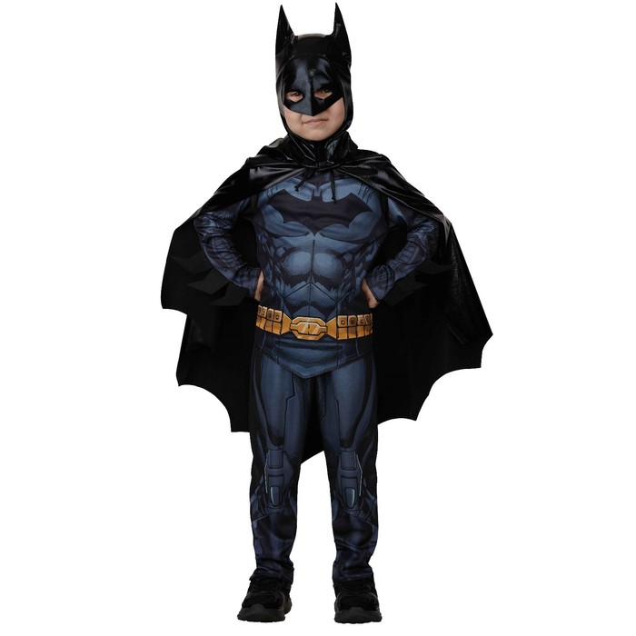 Карнавальный костюм «Бэтмен» без мускулов, рост 140 см