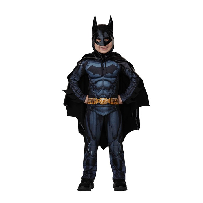 Карнавальный костюм «Бэтмен» с мускулами, рост 140 см