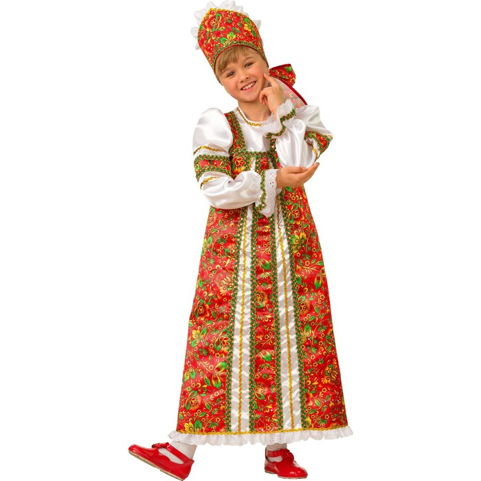 Карнавальный костюм «Аленушка», рост 128 см