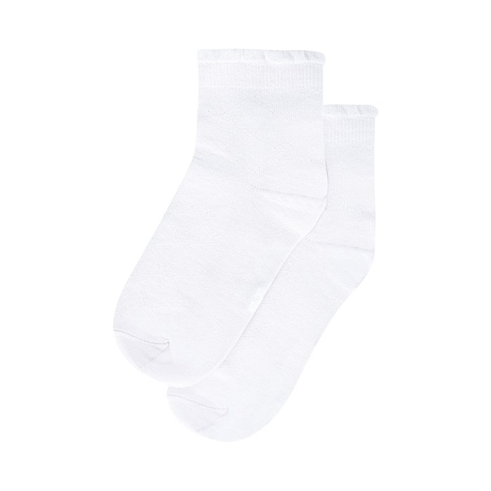 Носки детские, размер 18-20, цвет белый