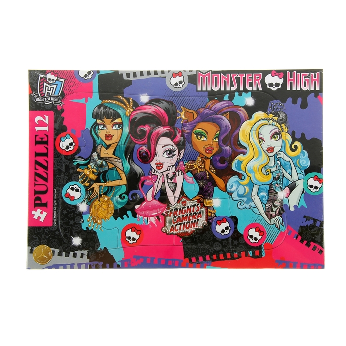 Пазл в рамке Monster High, 12 элементов