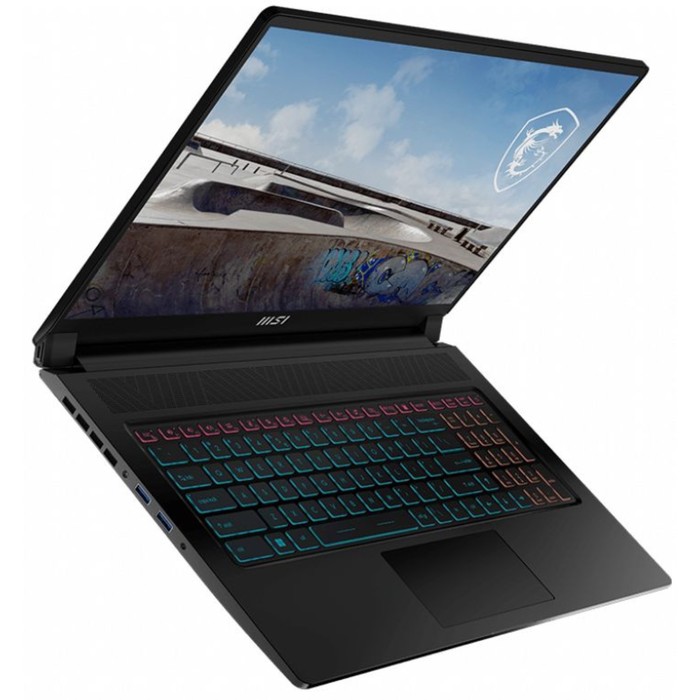 

Ноутбук MSI Stealth 17M, 17.3", i5 1240P, 16 Гб, SSD 512 Гб, RTX 3060 6Gb, Win11, чёрный