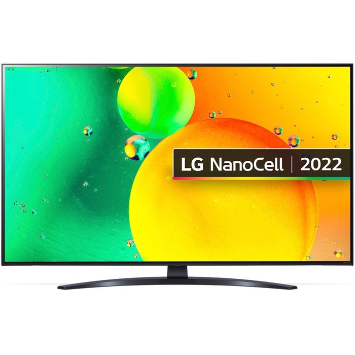 фото Телевизор lg 50nano766qa.arub, 50", 3840x2160, dvb-t/t2/c/s2, hdmi 3,usb 2, smart tv, синий 944470