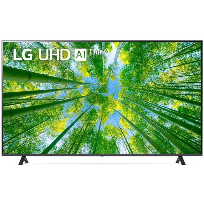 фото Телевизор lg 55uq80006lb.arub, 55", 3840x2160, dvb-t/t2/c/s2, hdmi 2,usb 1, smart tv, серый 944470