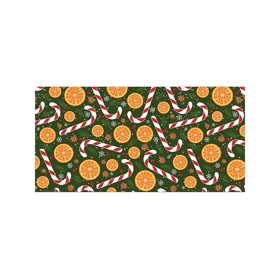 Корзина для игрушек «Апельсины и карамельные трости, размер 35х50 см
