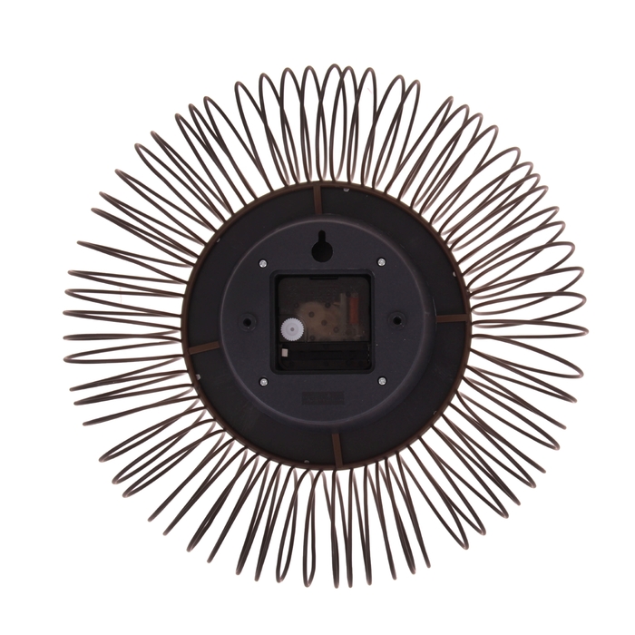 Часы настенные интерьерные "Пружинка", d=31 см, микс