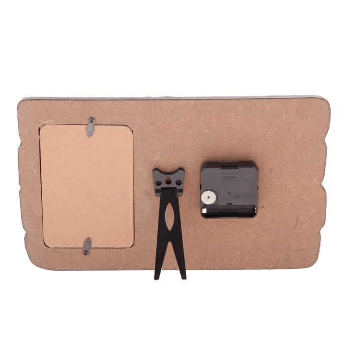 Часы настольные серия Ретро 1фоторамка (фото 12х8см) Женские штучки 19*30см