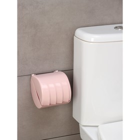Держатель для туалетной бумаги Regular, 15,5×12,2×13,5 см, цвет йогуртовый Ош