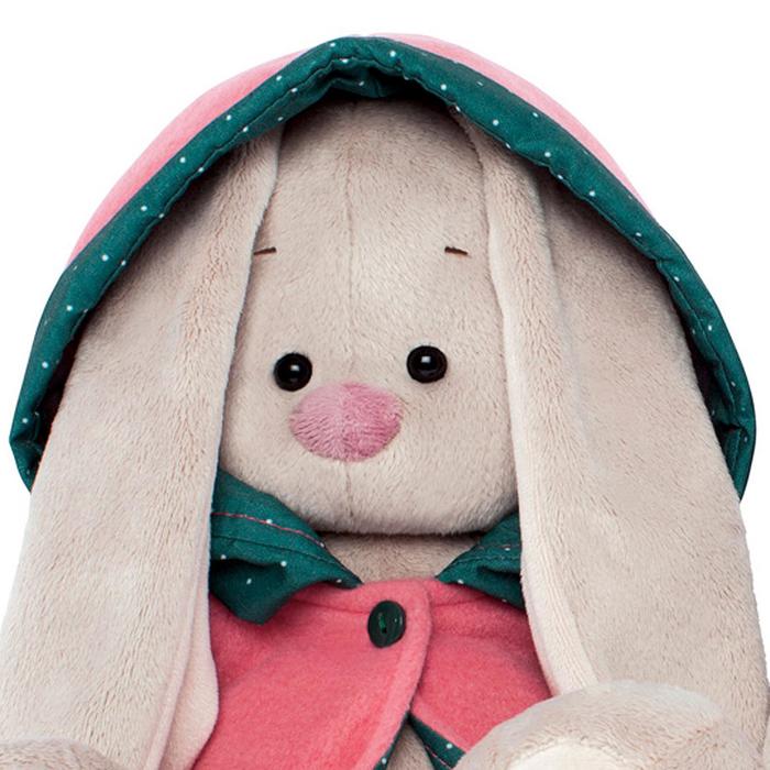 Мягкая игрушка "Зайка Ми" в куртке с капюшоном, малая
