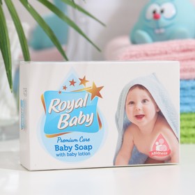 Туалетное мыло детское Royal Baby ' Белый', 100 г Ош
