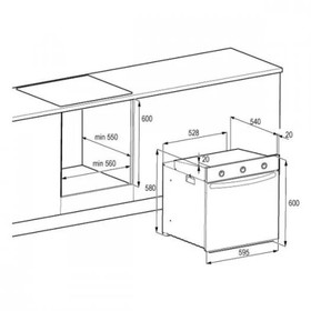 

Духовой шкаф AGM 167 I, электрический, 64 л, 7 режимов, цвет серый и бежевый
