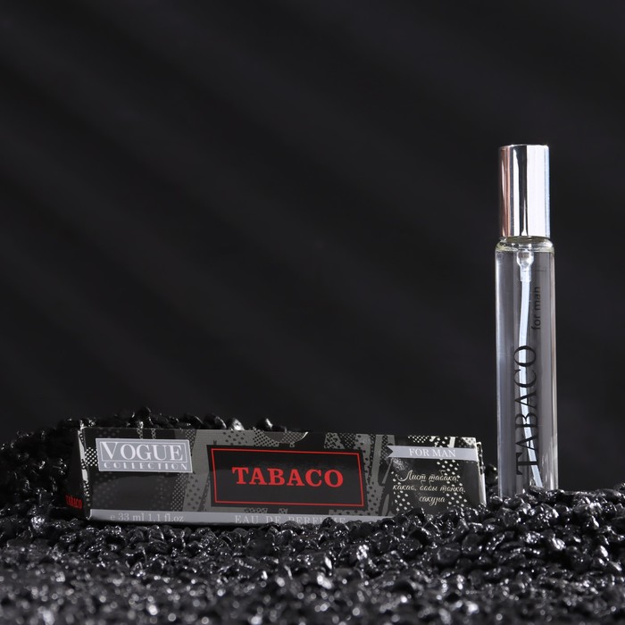 Парфюмерная вода мужская Tabaco, 33 мл парфюмерная вода мужская tabaco 33 мл vogue collection