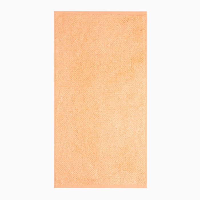 фото Полотенце махровое этель цвет персик 30х60см, 350 г/м2, 70% хлопок,30% бамбук