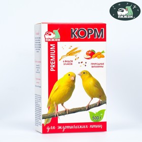 Корм "Пижон" для экзотических птиц, 500 г