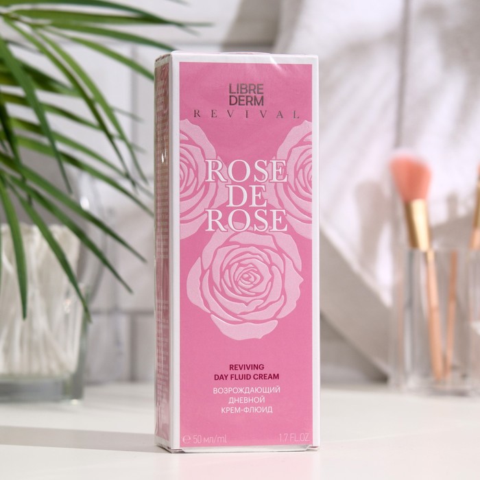 Крем-флюид Librederm Rose de Rose возрождающий дневной 50 мл librederm возрождающий гель для умывания 150 мл librederm rose de rose