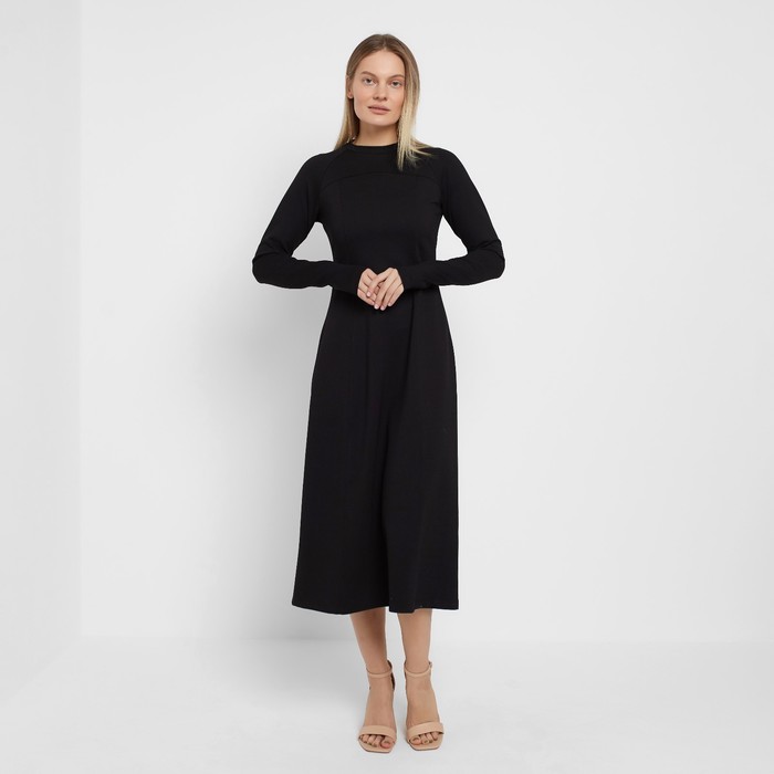 

Платье женское, цвет чёрный, размер 46