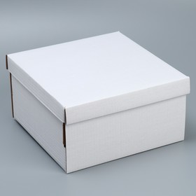 Складная коробка «Белая», 28х28х15 см Ош