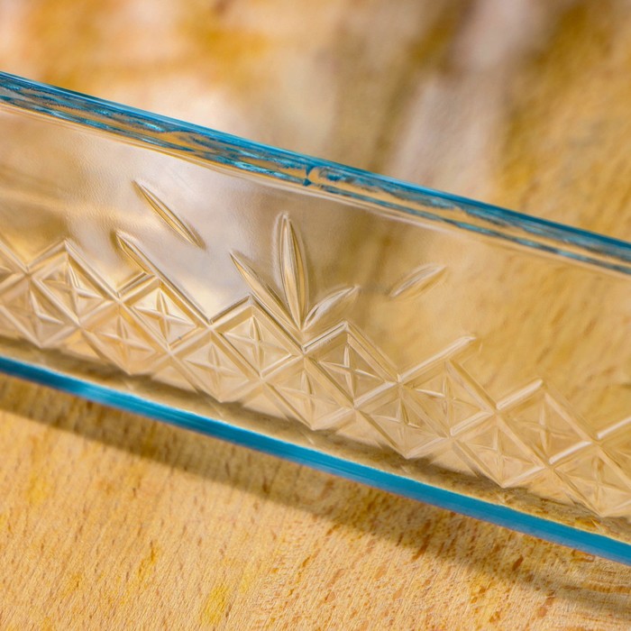 Форма для запекания из жаропрочного стекла, 2,7 л, 35,5×21 см