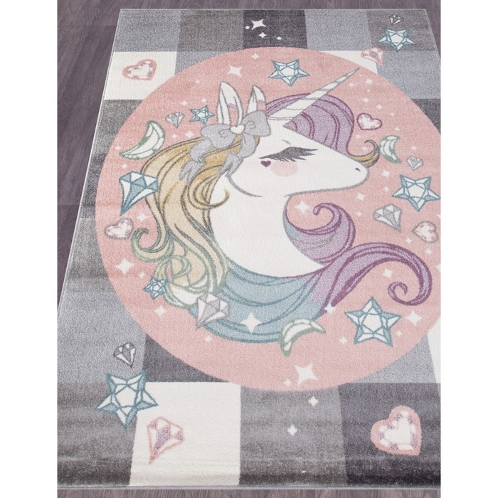 

Ковёр прямоугольный Sofit 2394, размер 80x150 см, light gray
