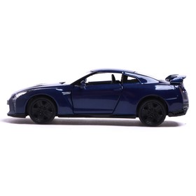 

Машина металлическая NISSAN GT-R (R35), 1:32, инерция, цвет синий , В ПАКЕТЕ ,