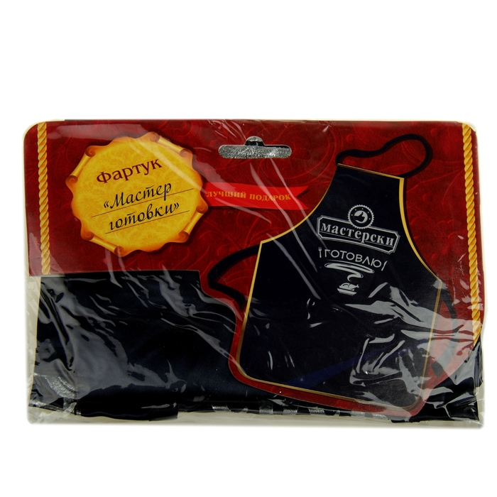 Фартук с тиснением "Мастерски готовлю"