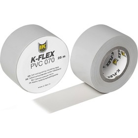 

Лента армированная K-FLEX 050-025 PVC AT 070, самоклеящаяся, 130 мкм, 50 мм х 25 м, серая