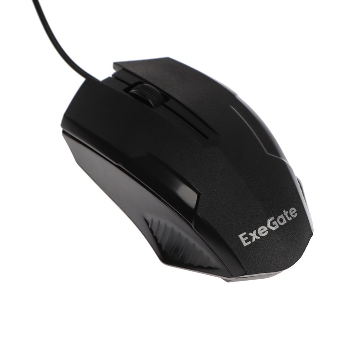 цена Мышь ExeGate Professional Standard SH-9025, проводная, оптическая, 1000 dpi, USB, чёрная