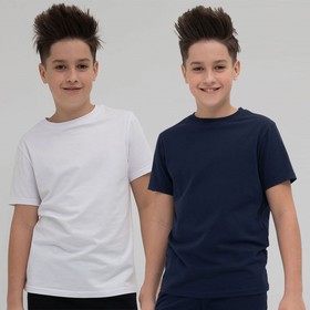 

Футболка для мальчиков, рост 140 см, цвет белый