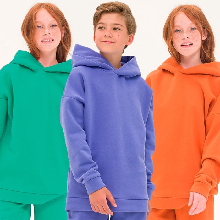 

Толстовка детская, рост 152 см, цвет фиолетовый