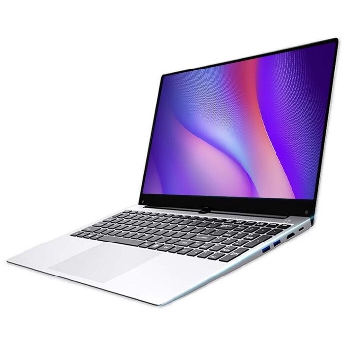 фото Ноутбук hiper workbook 1564, 15.6", i3 10110u, 8 гб, ssd 256 гб, uhd, win10, серебристый