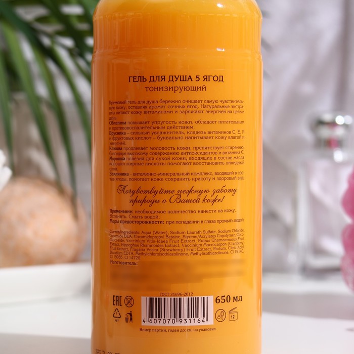 Гель для душа Vitamin Family 