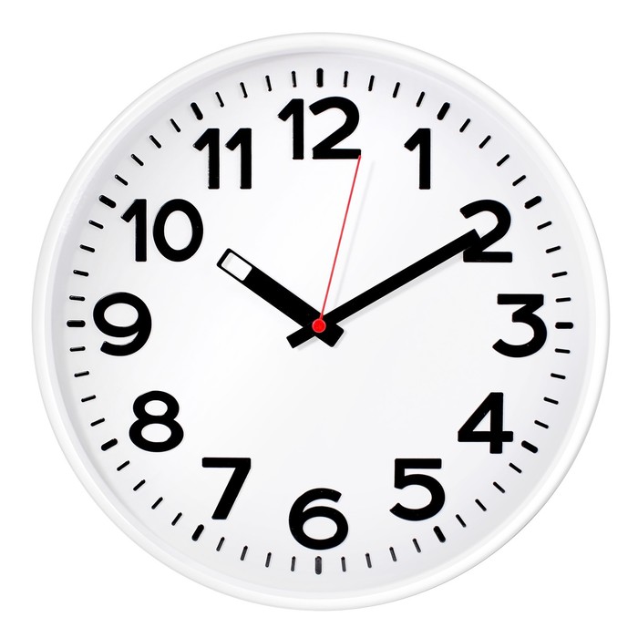Часы настенные, серия: Классика, плавный ход, d-30.5 см часы настенные серия классика рубин плавный ход d 34 см белые