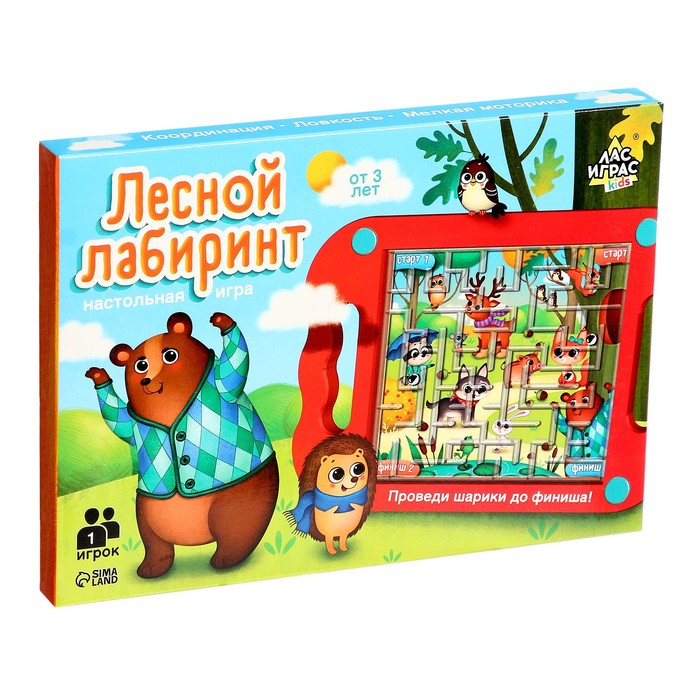 Настольная игра "Лесной лабиринт"