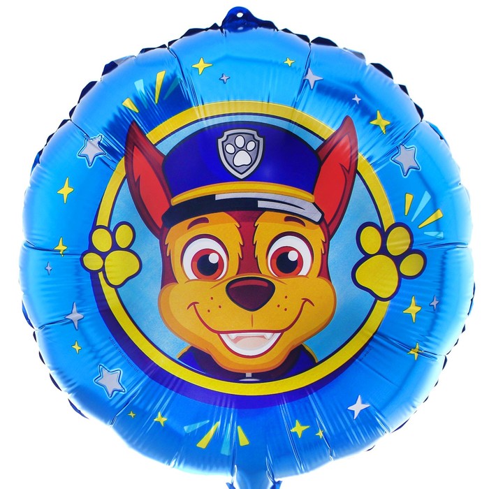 Шар воздушный Гончик, 18 дюйм, фольгированный, Щенячий патруль шар фольгированный 54 щенячий патруль ходячий подарок