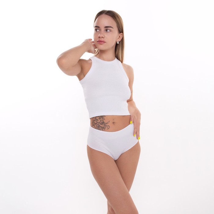 фото Трусы женские слипы, цвет белый (bianco), размер 52 (2xl) minimi