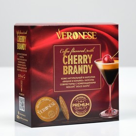 

Кофе натуральный молотый ароматизированный Veronese CHERRY BRANDY в капсулах, 70 г
