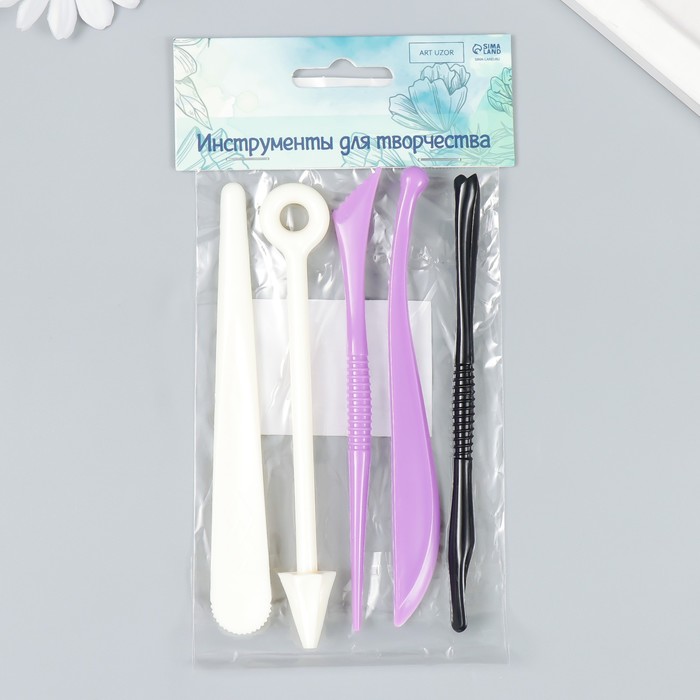 

Инструменты для моделирования и придания формы набор 5 шт h=13,5 см