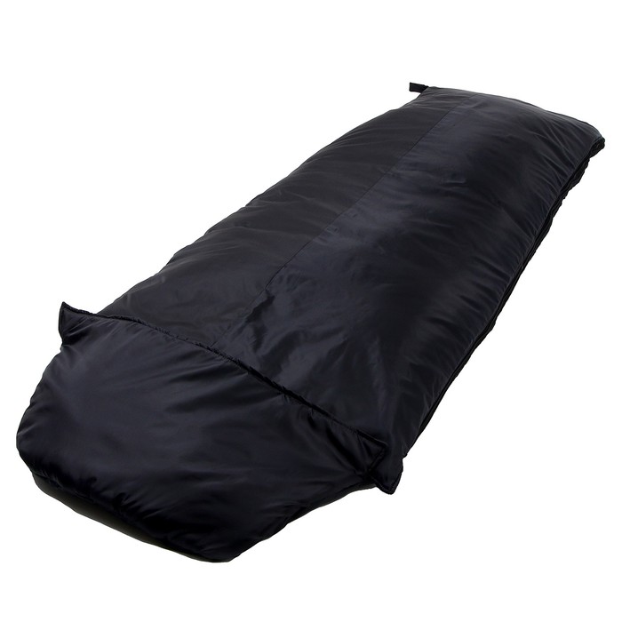 фото Спальный мешок туристический, цвет чёрный