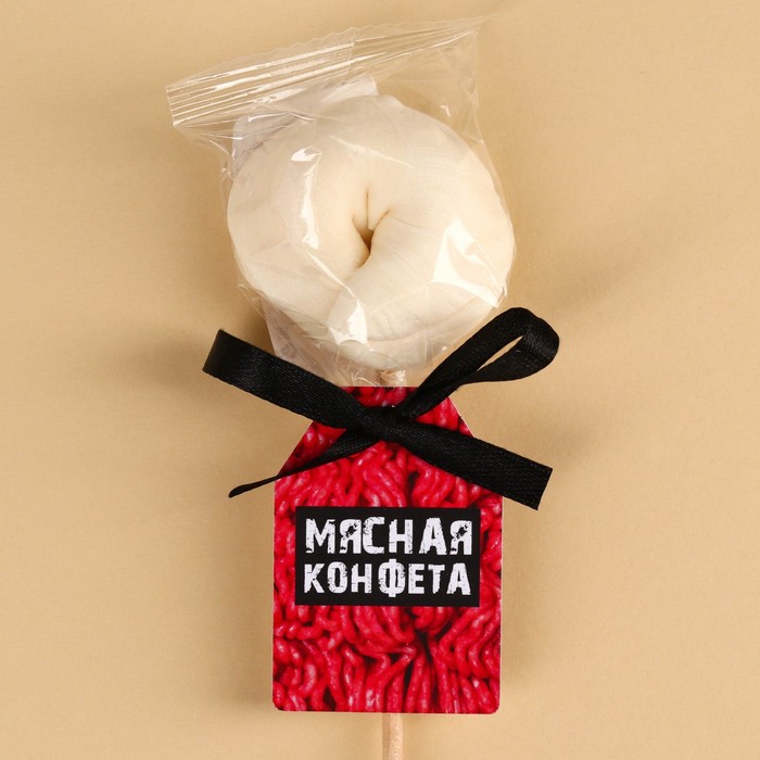 

Минигифтбокс «Настоящему мужику»: леденец пельмень со вкусом тутти-фрутти 22 г., шоколадная сосиска 30 г.