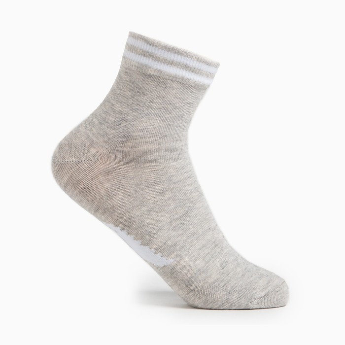 Носки, цвет серый, размер 25-27 (40-42)